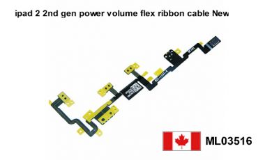 iPad 2 Power Volume Flex Cable