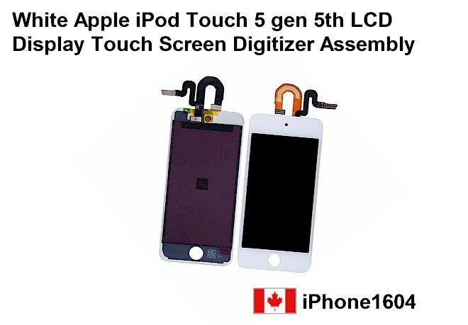 iPod Touch 5 /6 / 7 LCD Screen and Digitizer Assembly - White