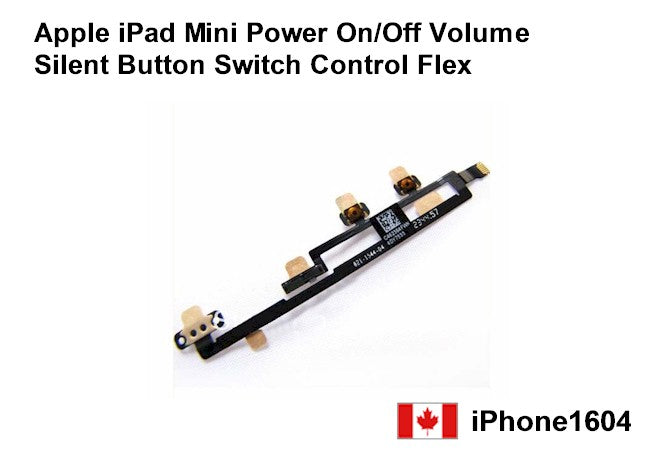 iPad Mini Power On/Off Volume Silent Button Switch Control Flex