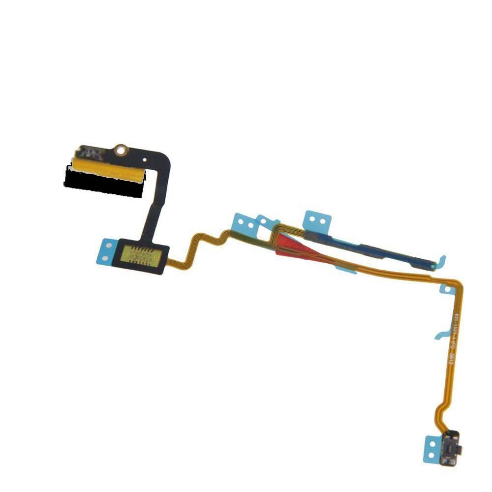 iPod Nano 7G Headphone Audio Jack / Power / Volume Flex Cable - Black