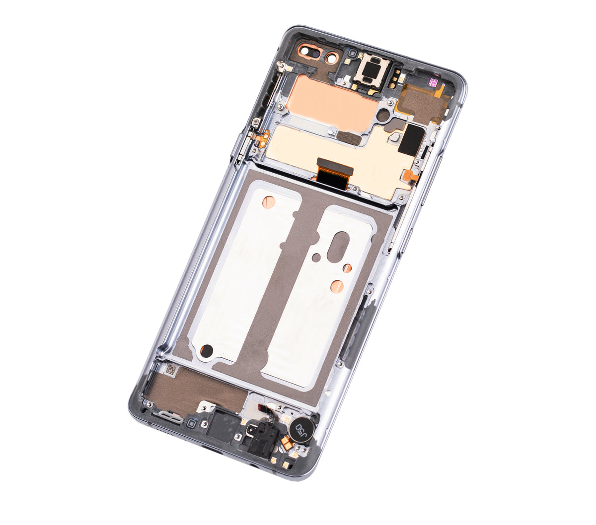 Samsung Galaxy S10 5G OEM Refurbished screen with frame Majestic Black