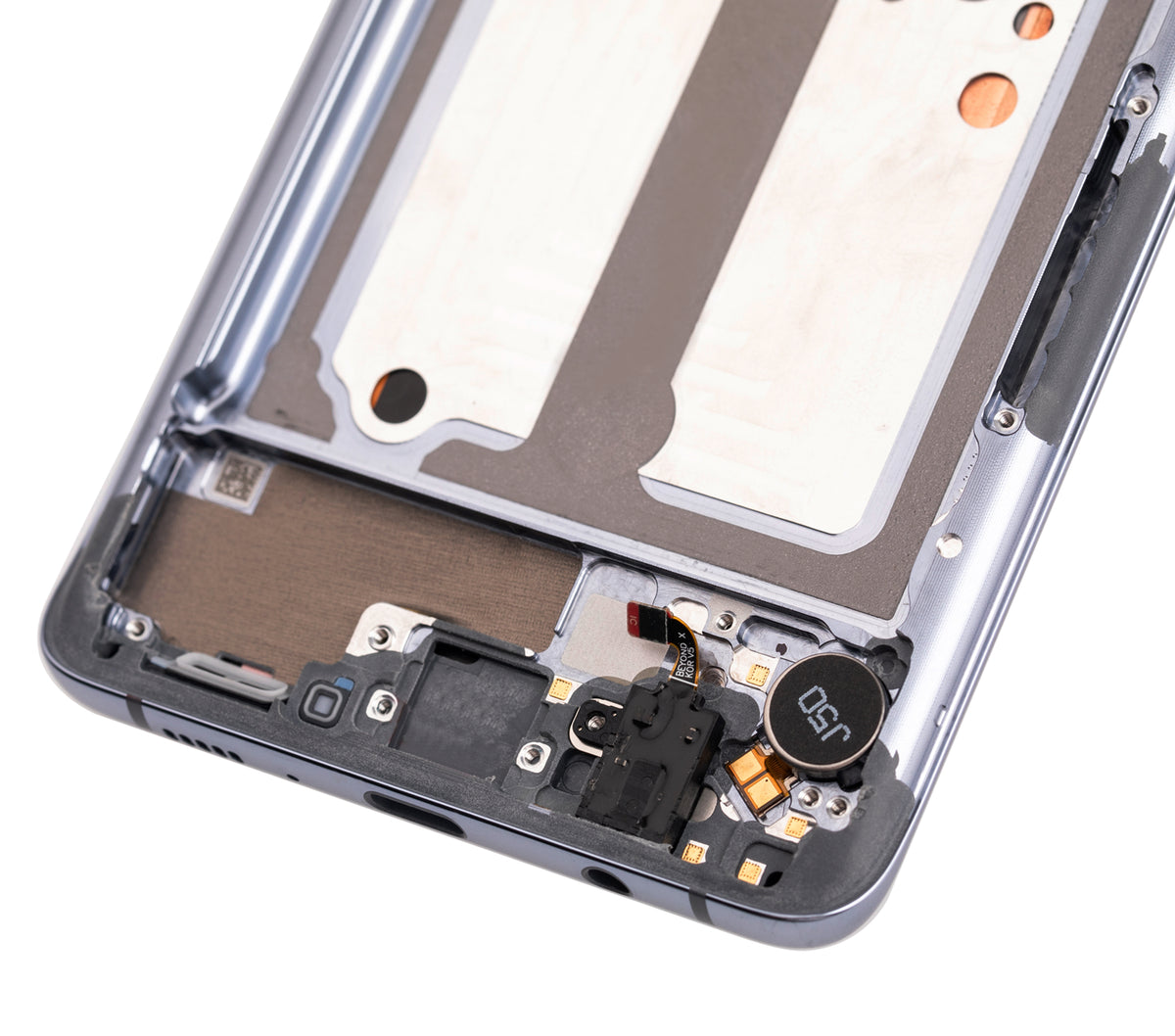 Samsung Galaxy S10 5G OEM Refurbished screen with frame Majestic Black