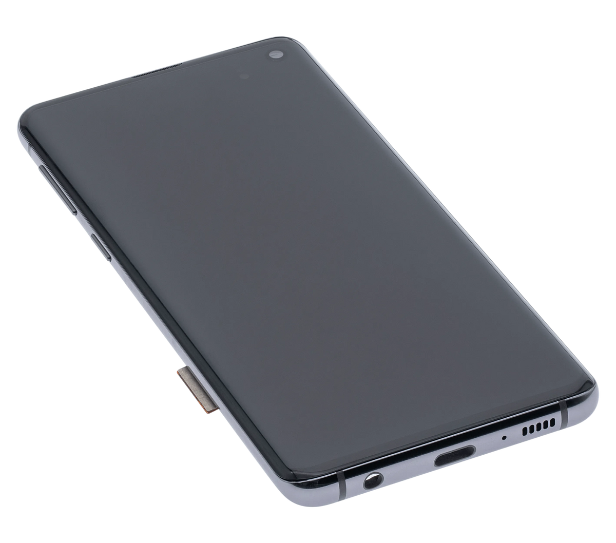 Samsung Galaxy S10 Aftermarket screen with frame Prism / Ceramic Black