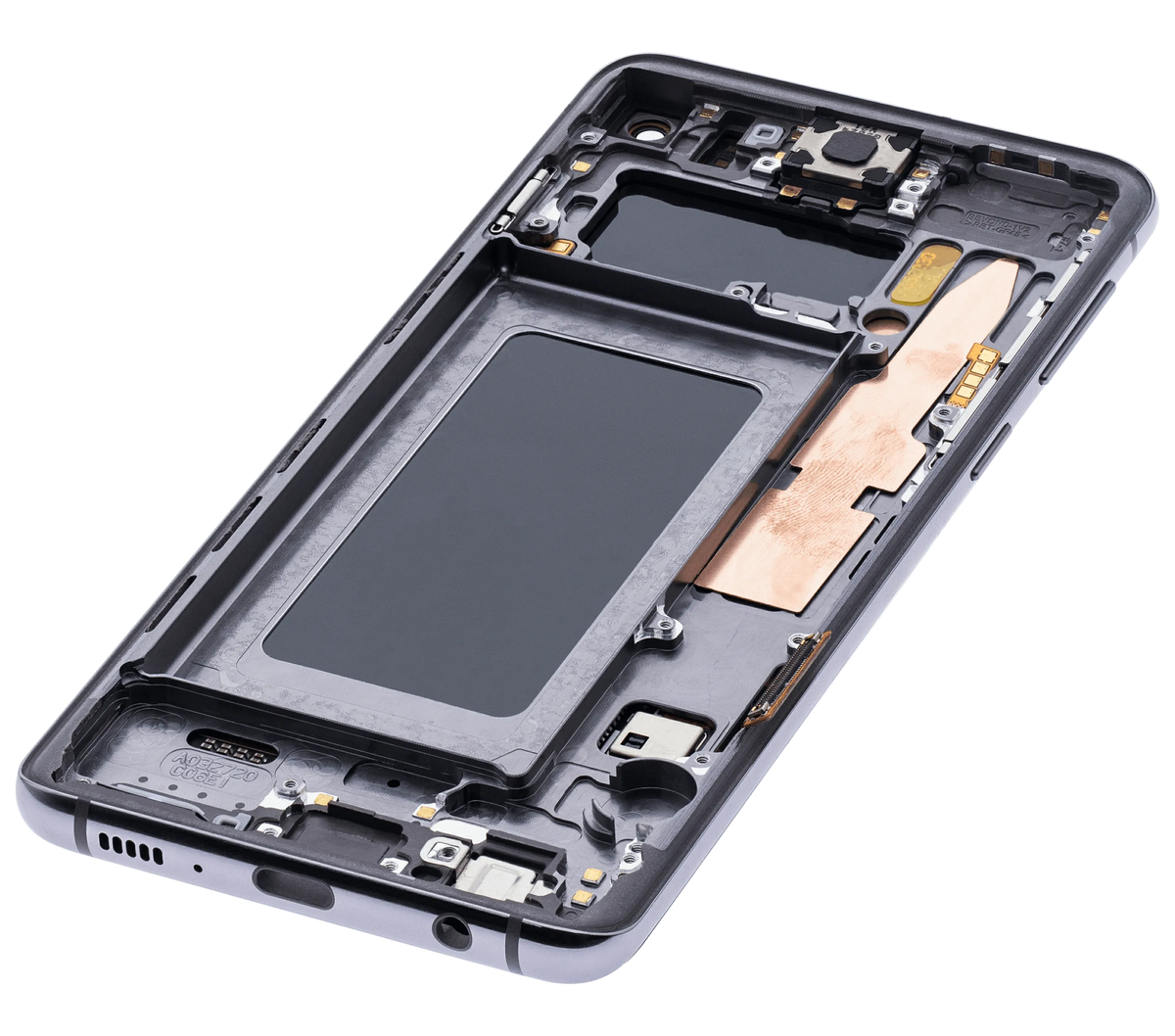 Samsung Galaxy S10 Aftermarket screen with frame Prism / Ceramic Black
