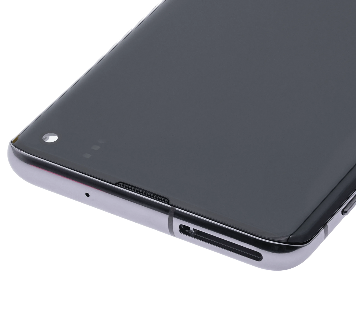 Samsung Galaxy S10 Aftermarket screen with frame Prism / Ceramic Black