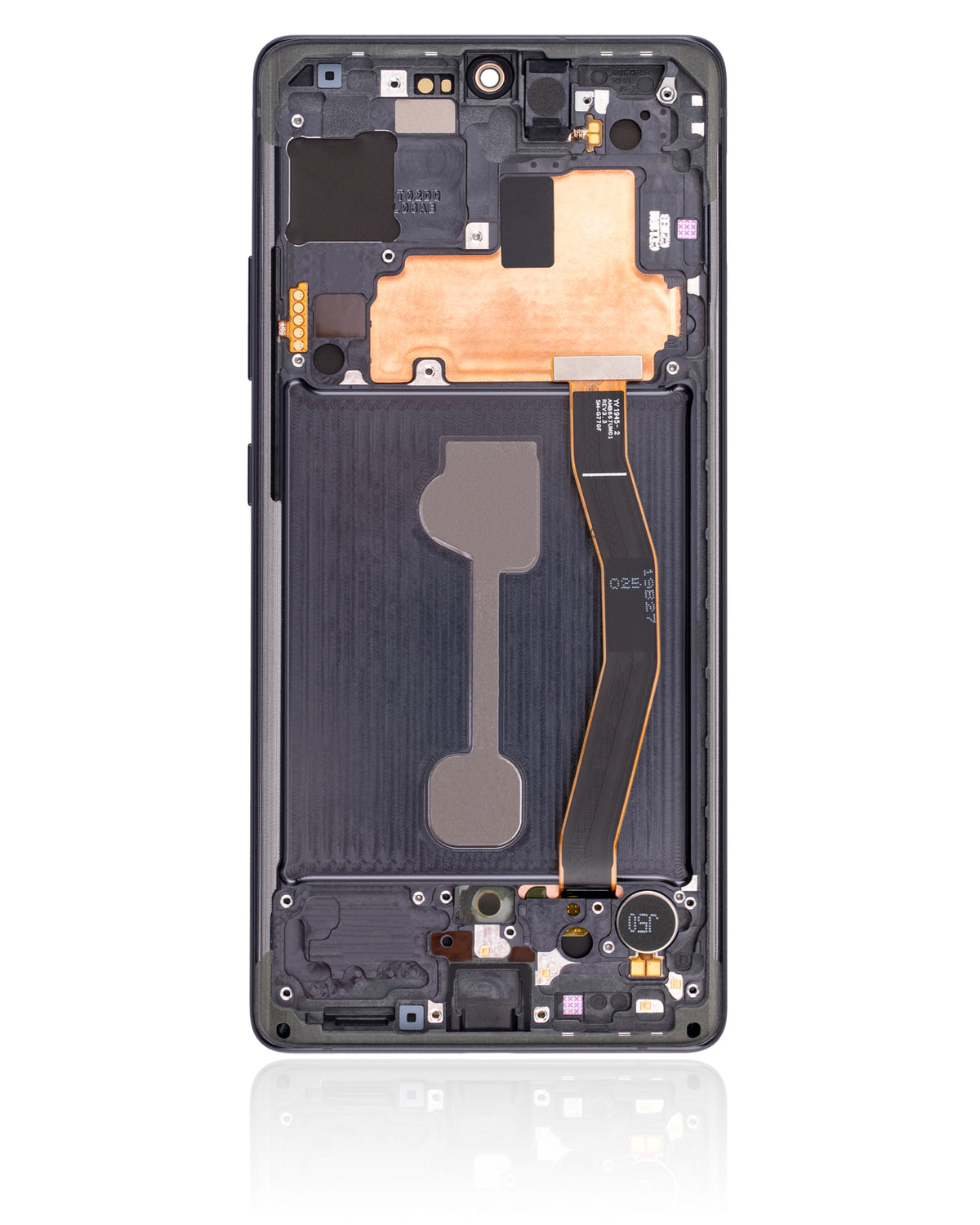 Samsung Galaxy S10 Lite OEM Refurbished screen with frame Prism Black
