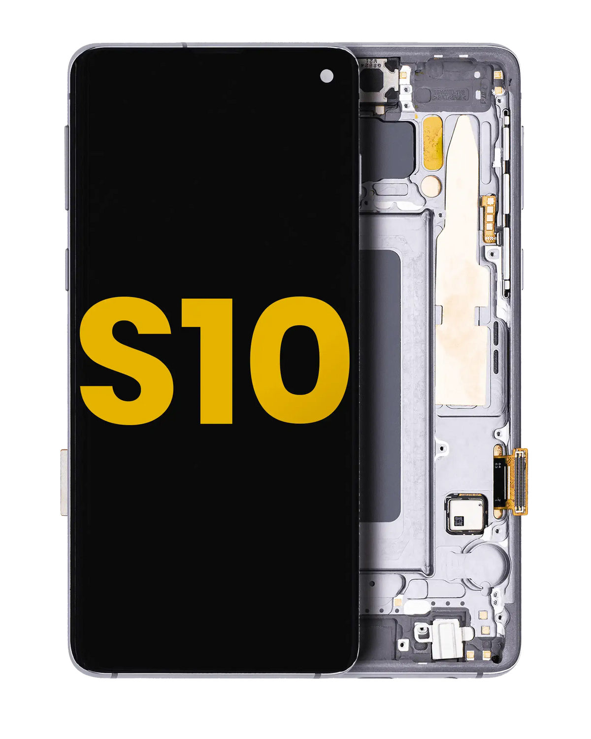 Samsung Galaxy S10 OEM Refurbished screen with frame Prism / Ceramic Black