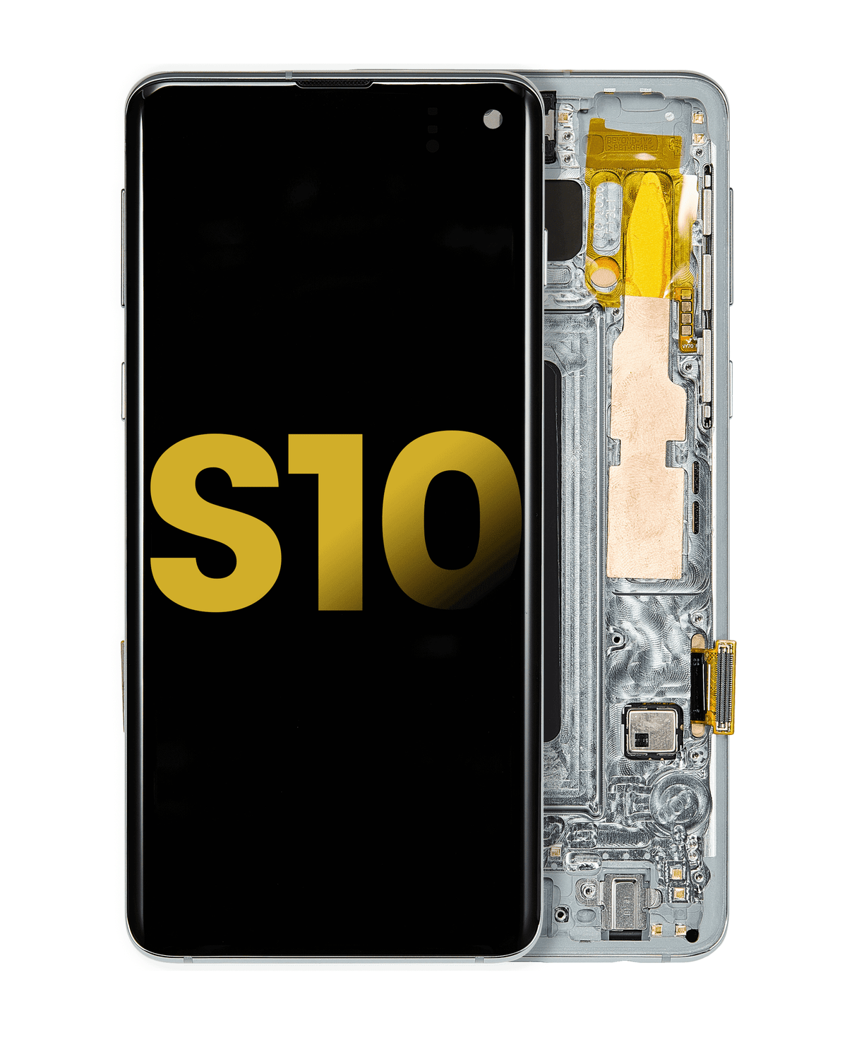 Samsung Galaxy S10 OEM Refurbished screen with frame Prism Green