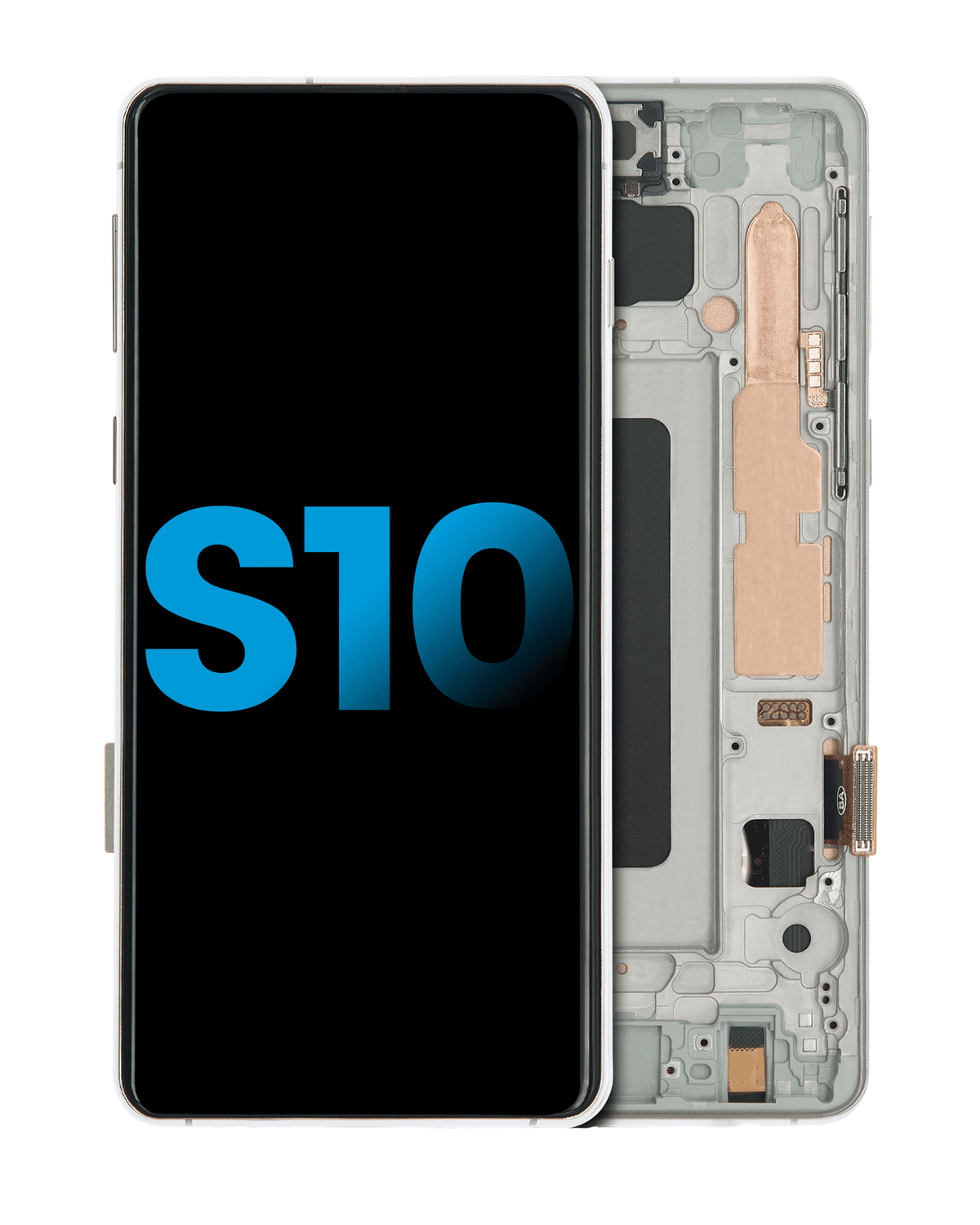 Samsung Galaxy S10 TFT screen with frame Prism White