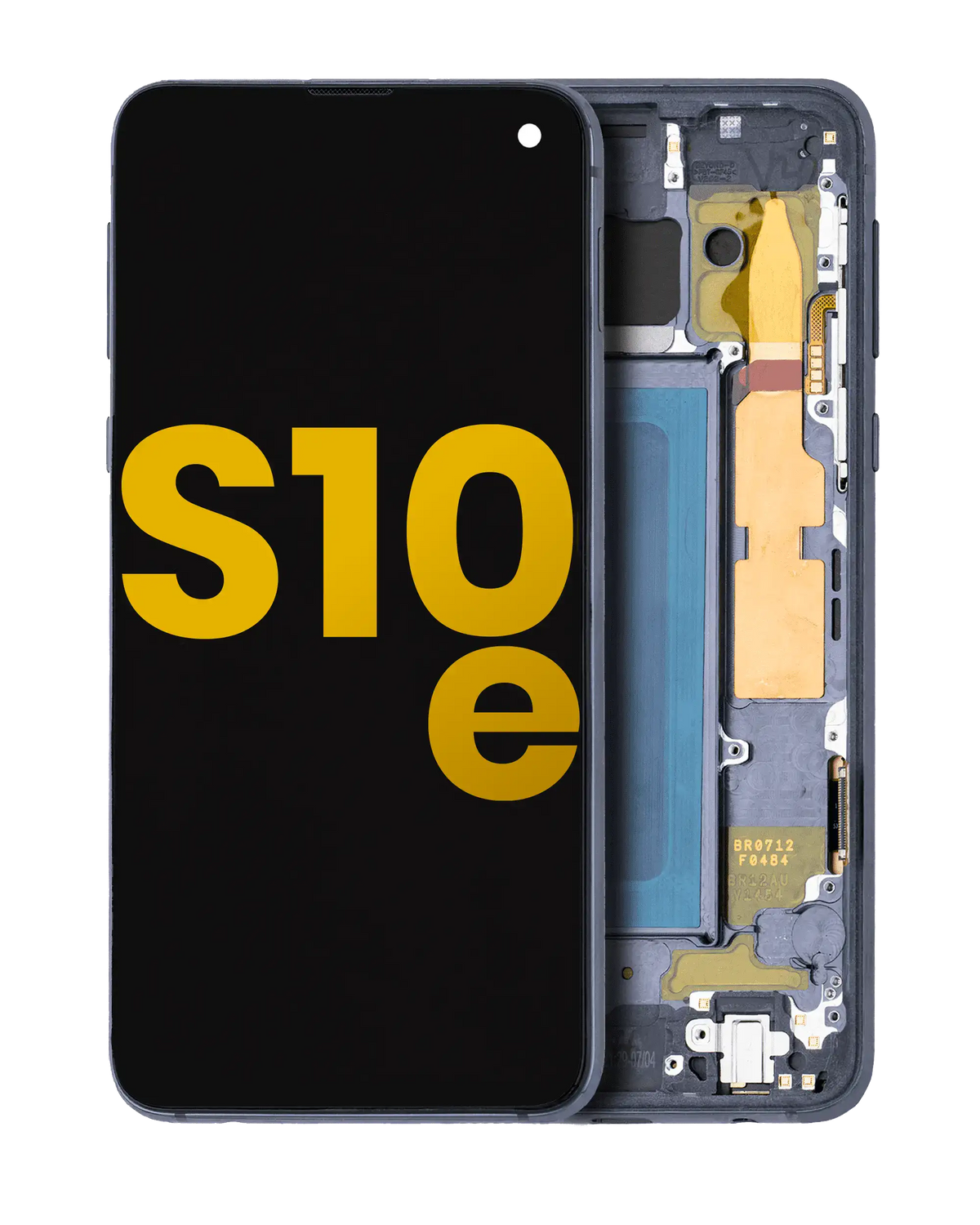 Samsung Galaxy S10e OEM Refurbished screen with frame Prism Black