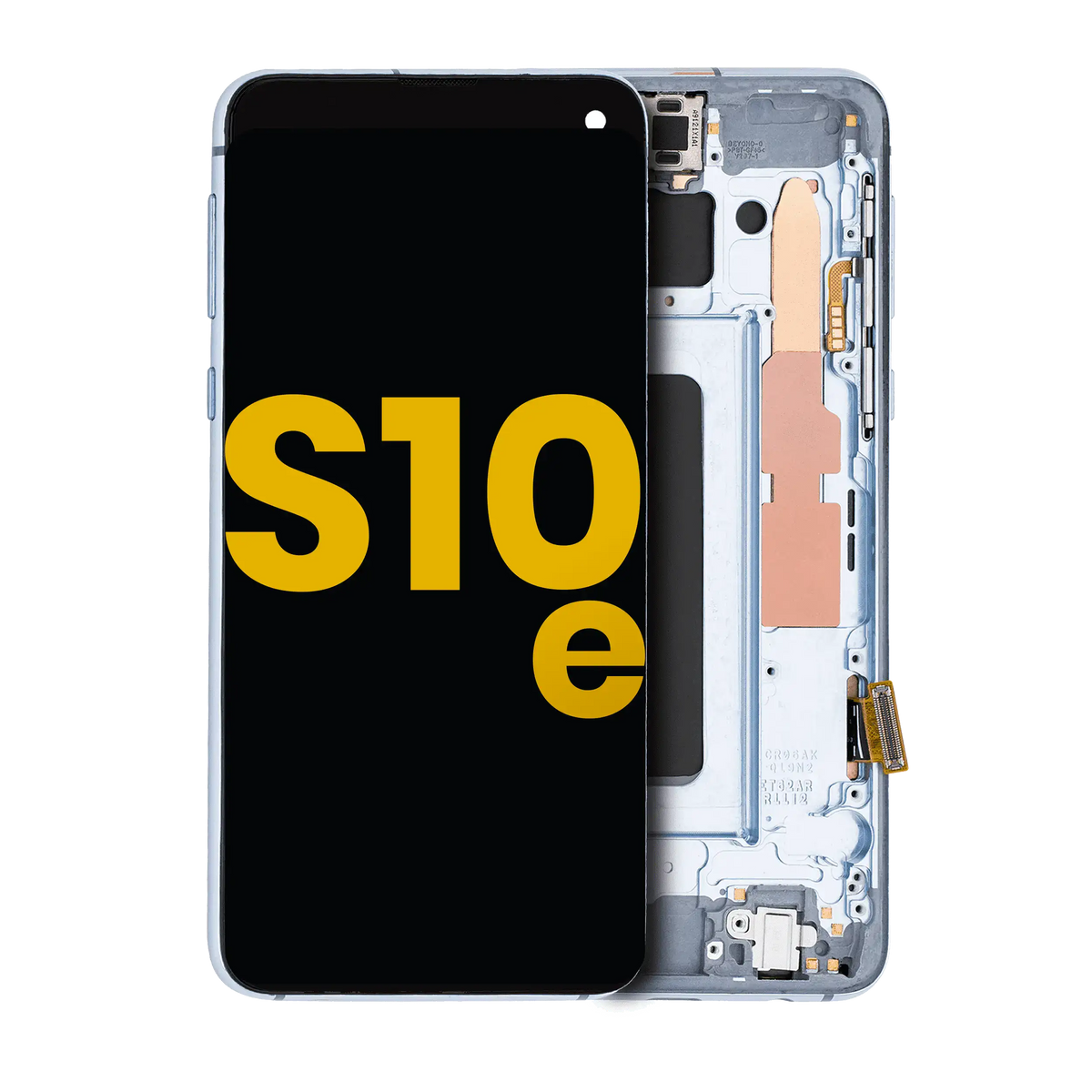 Samsung Galaxy S10e OEM Refurbished screen with frame Prism Blue