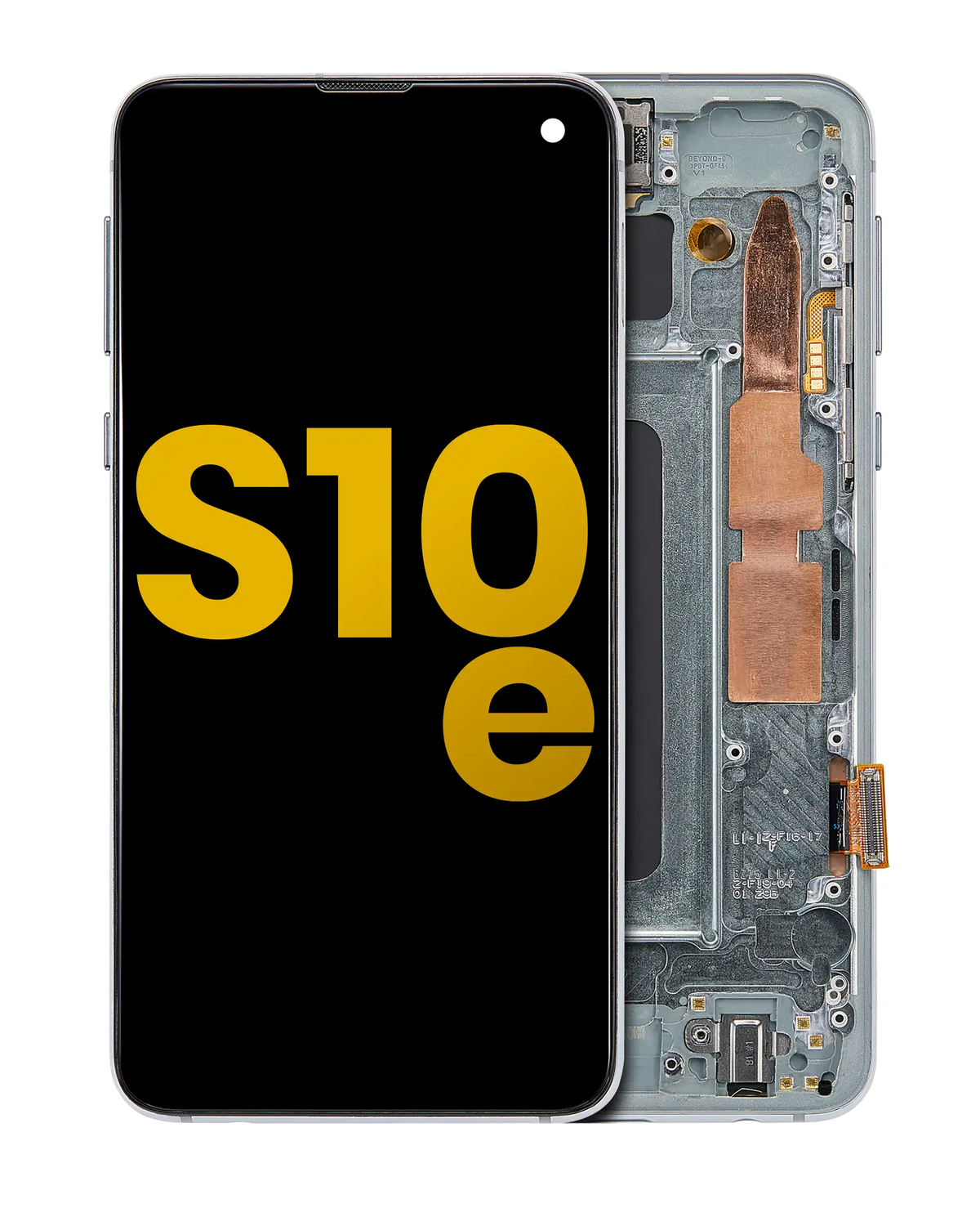 Samsung Galaxy S10e OEM Refurbished screen with frame Prism Green