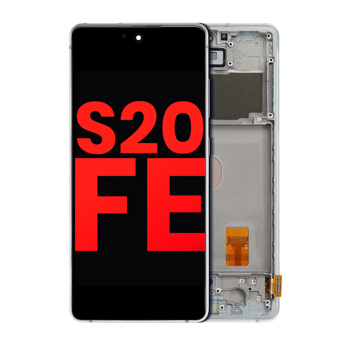 Samsung Galaxy S20 FE Aftermarket screen with frame Cloud Mint