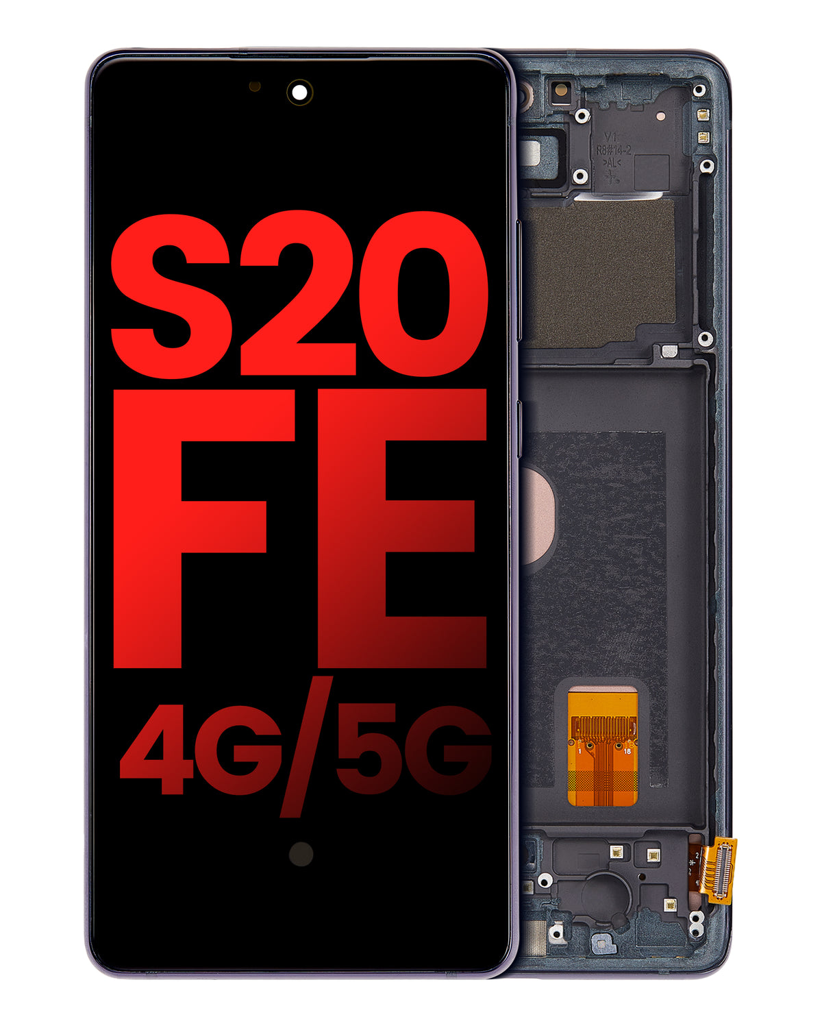 Samsung Galaxy S20 FE Aftermarket screen with frame Cloud Navy