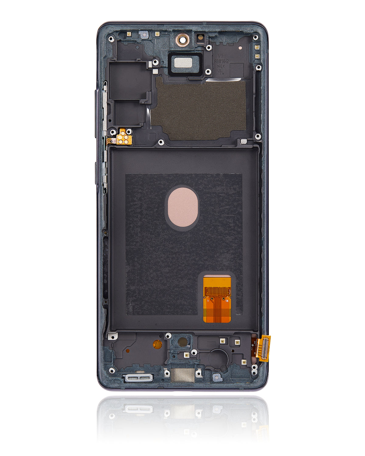 Samsung Galaxy S20 FE Aftermarket screen with frame Cloud Navy detail