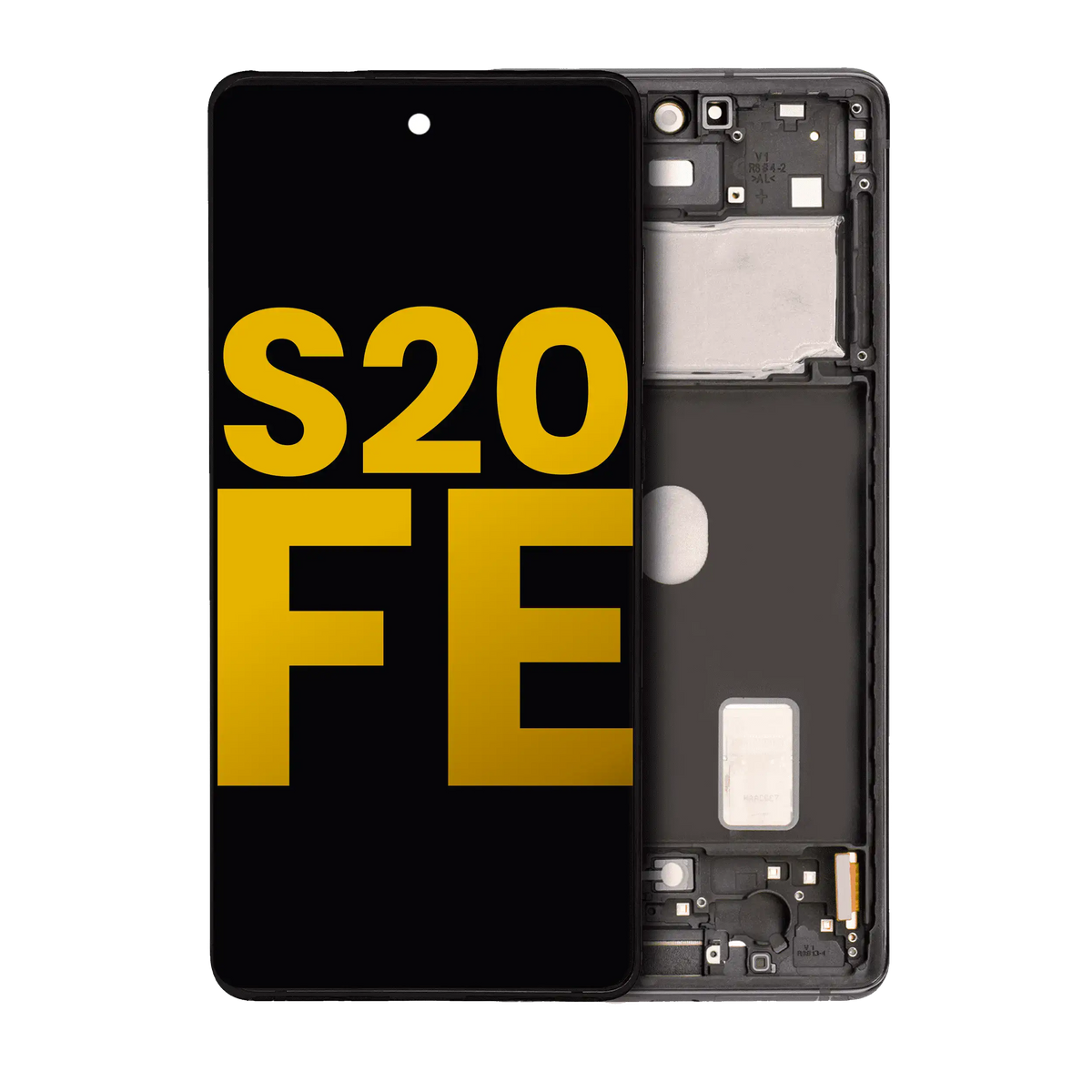 Samsung Galaxy S20 FE OEM Refurbished screen with frame Cloud Navy