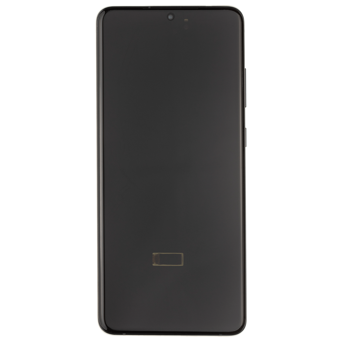 Samsung Galaxy S20 Ultra Aftermarket screen with frame Cosmic Black detail