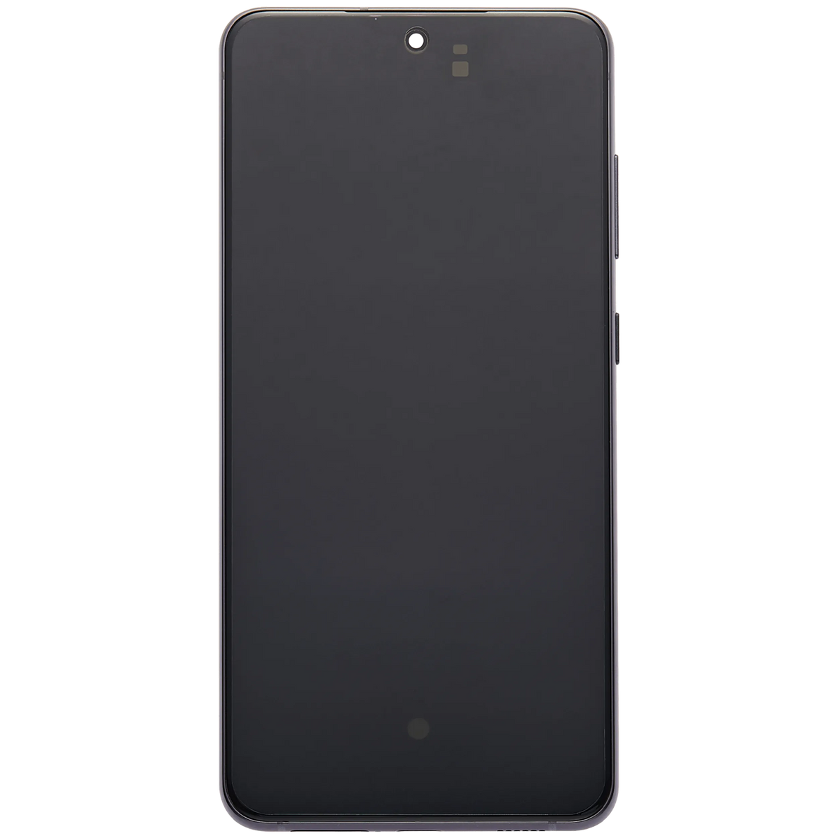 Samsung Galaxy S21 FE Aftermarket 120Hz screen with frame Graphite detail