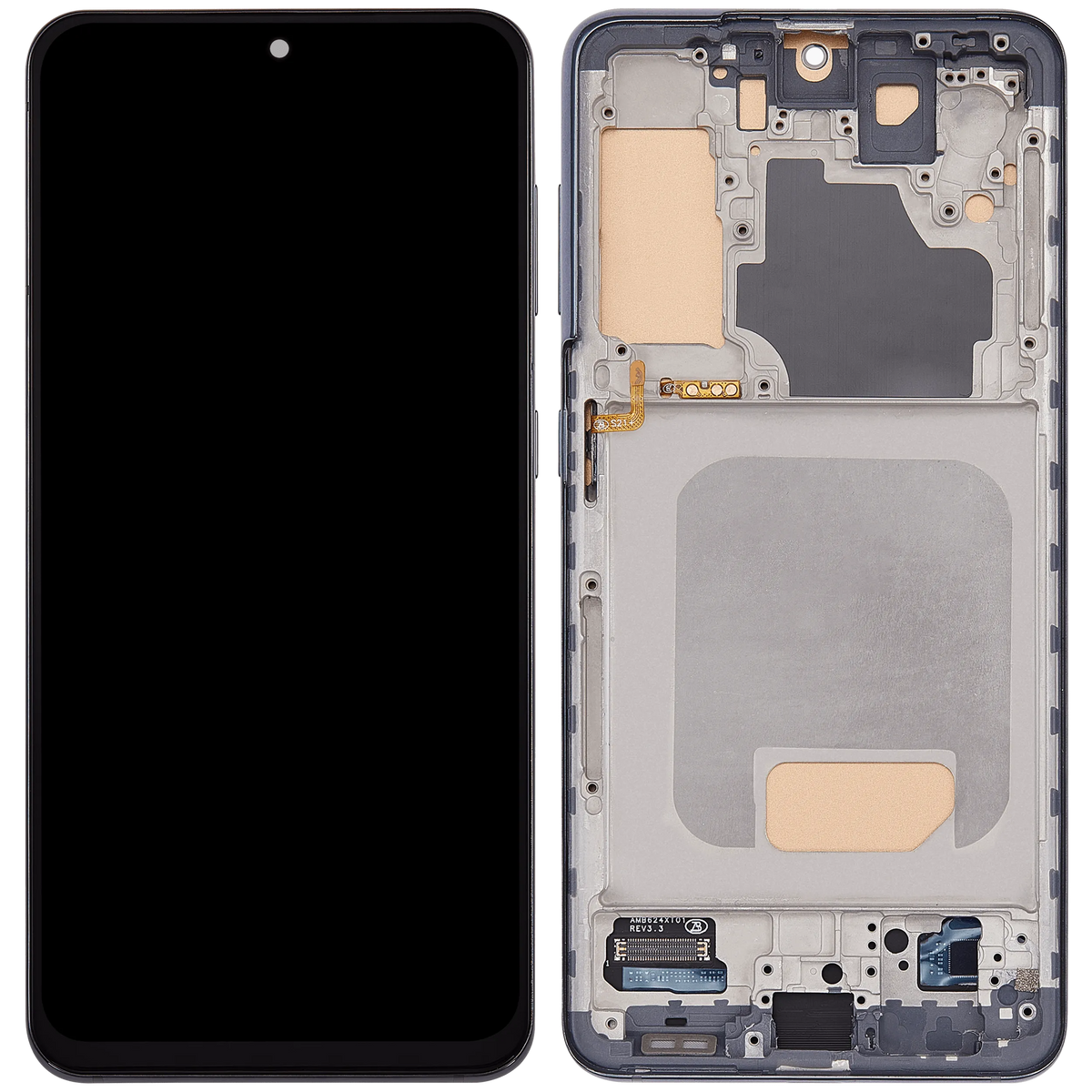 Samsung Galaxy S21 Incell screen with frame Phantom Gray