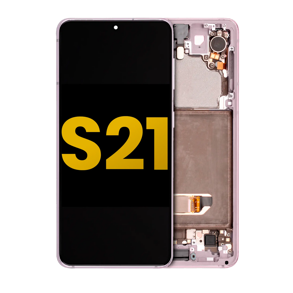 Samsung Galaxy S21 OEM Refurbished screen with frame Phantom Violet