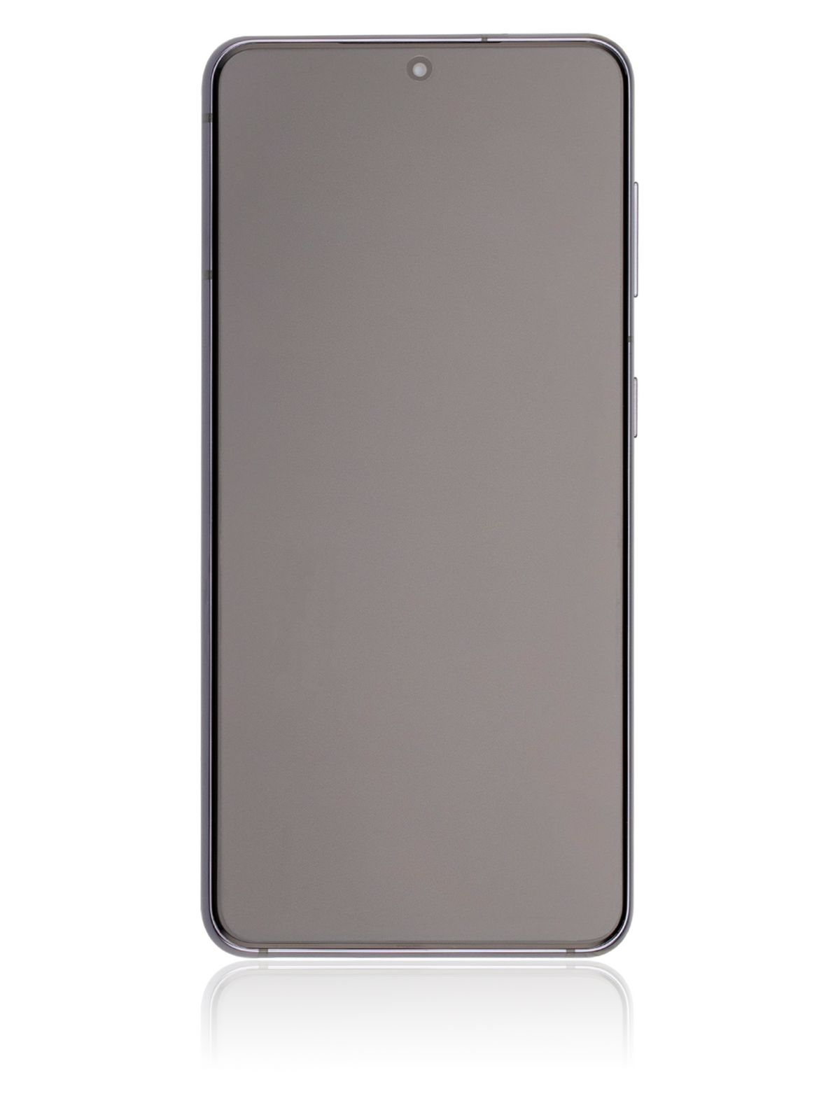 Samsung Galaxy S21 OEM Refurbished screen with frame Phantom Gray