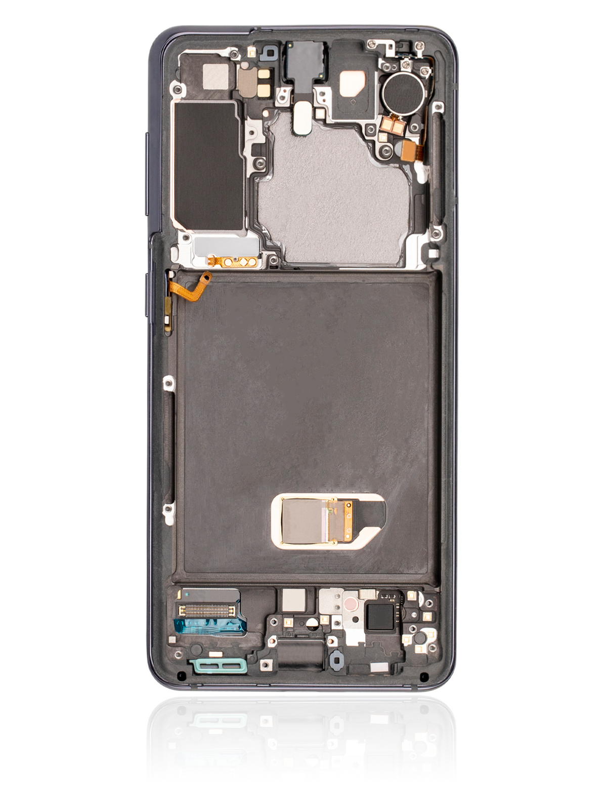 Samsung Galaxy S21 OEM Refurbished screen with frame Phantom Gray