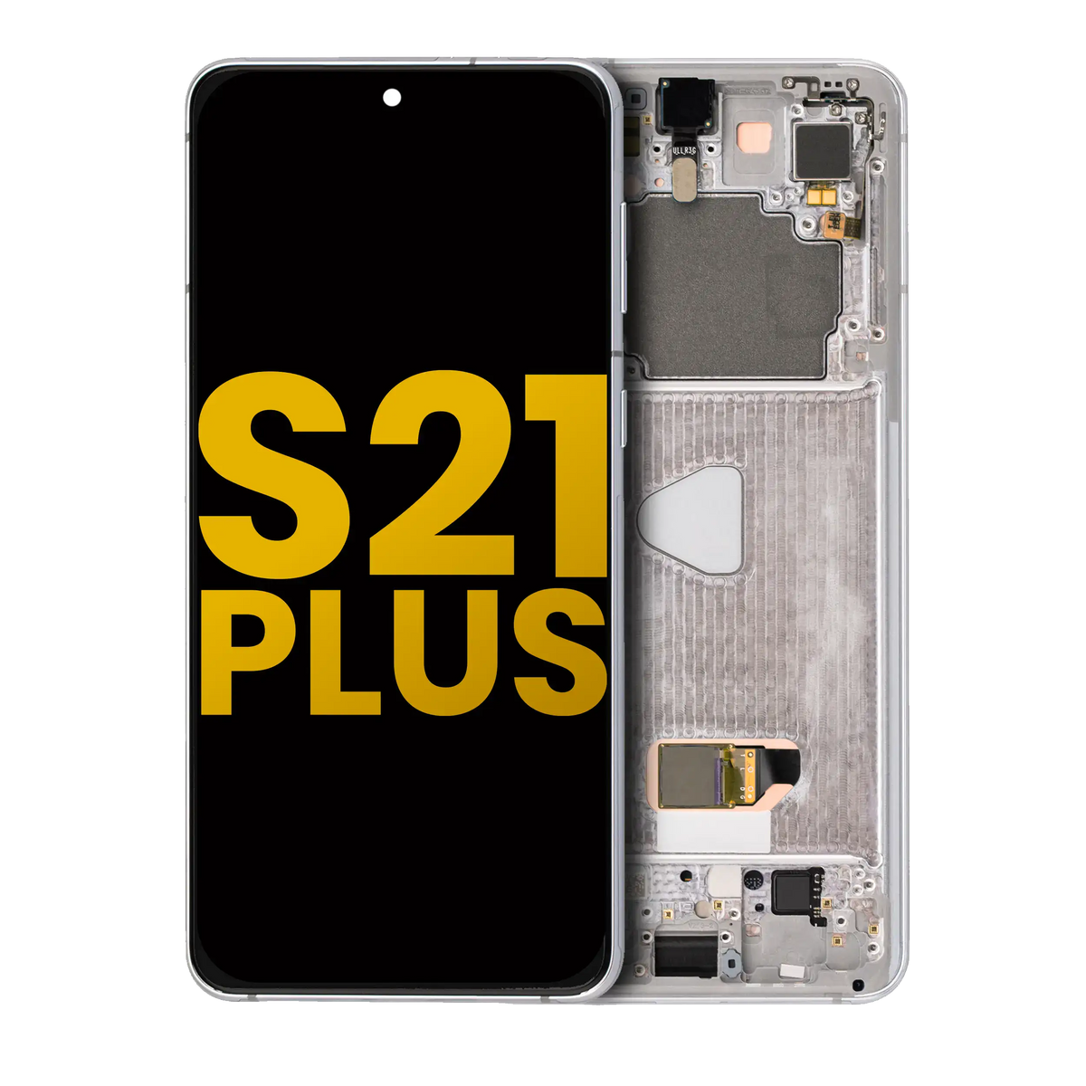 Samsung Galaxy S21 Plus OEM Refurbished screen with frame Phantom Silver