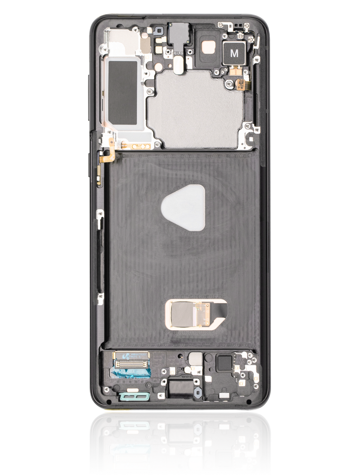Samsung Galaxy S21 Plus OEM Refurbished screen with frame Phantom Black