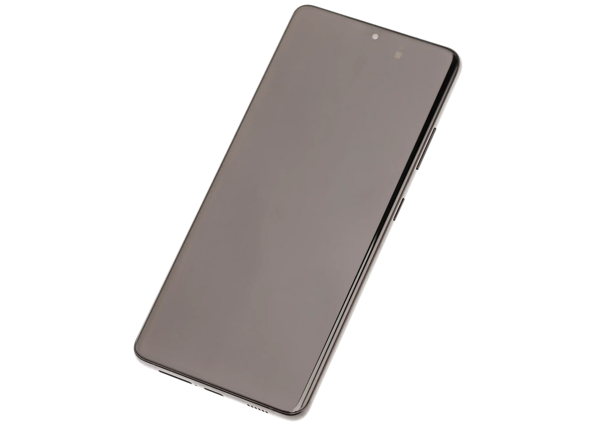 Samsung Galaxy S21 Ultra Aftermarket 120Hz screen with frame Phantom Black