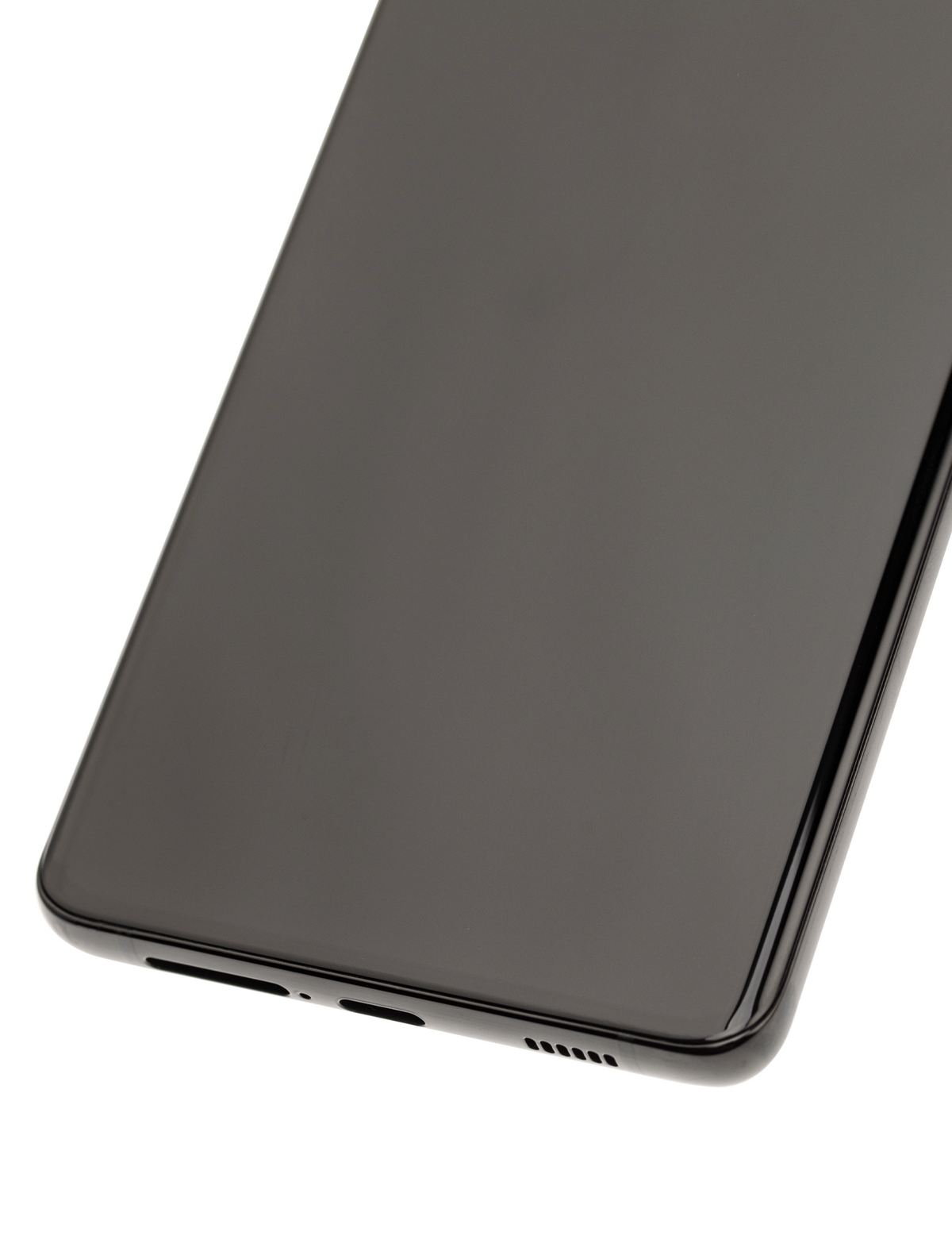 Samsung Galaxy S21 Ultra OEM Refurbished screen with frame Phantom Black detail