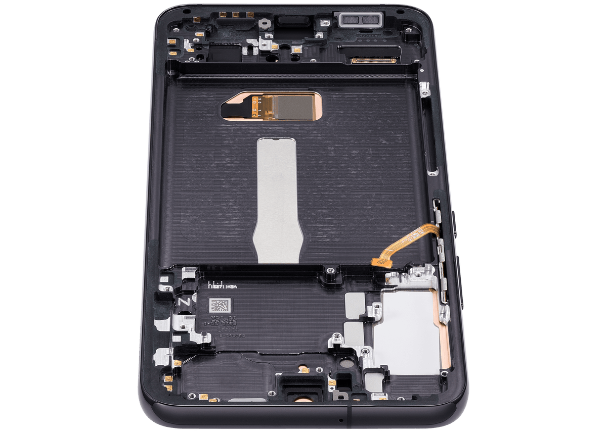 Samsung Galaxy S22 Plus aftermarket-120hz screen assembly with frame Phantom Black view 3