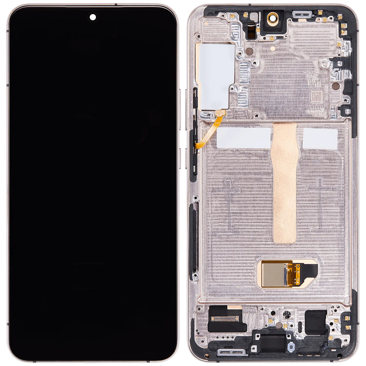 Samsung Galaxy S22 Plus aftermarket-120hz screen assembly with frame Pink Gold / Violet view 1