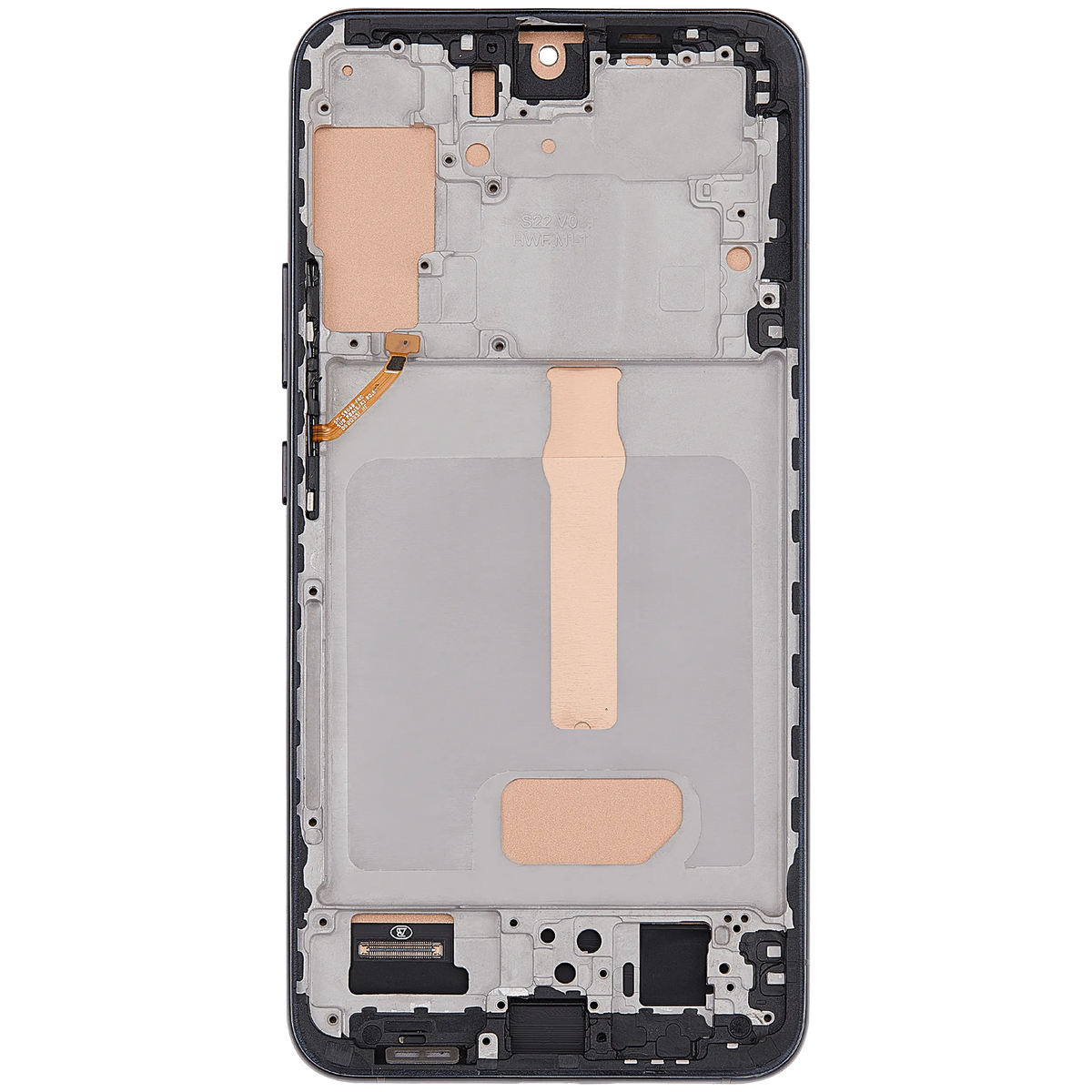 Samsung Galaxy S22 Plus incell screen assembly with frame Phantom Black view 3