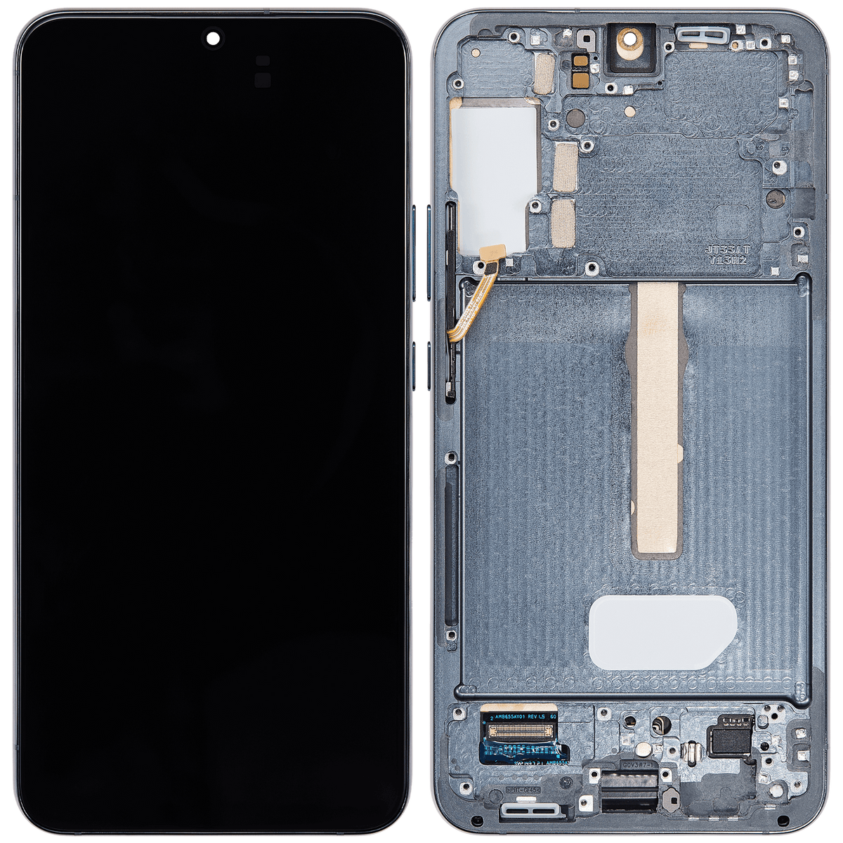Samsung Galaxy S22 Plus oem-refurbished screen assembly with frame Green view 1