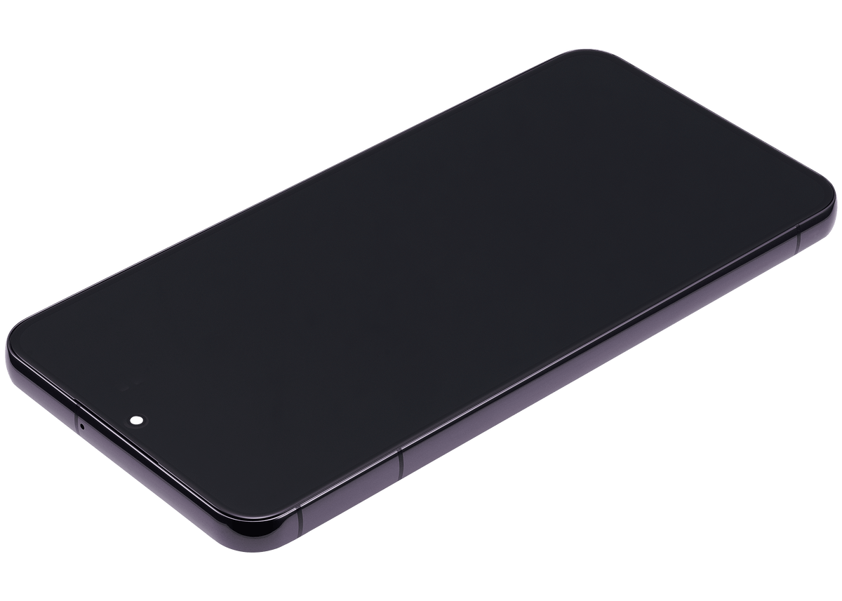 Samsung Galaxy S22 Plus oem-refurbished screen assembly with frame Phantom Black view 4