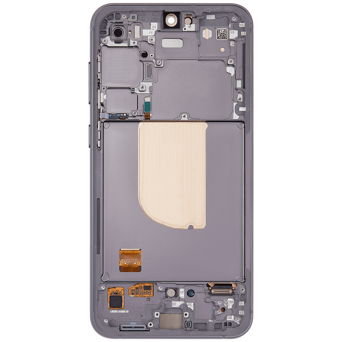 Samsung Galaxy S23 FE OEM Refurbished OLED Assembly With Frame Graphite view 3