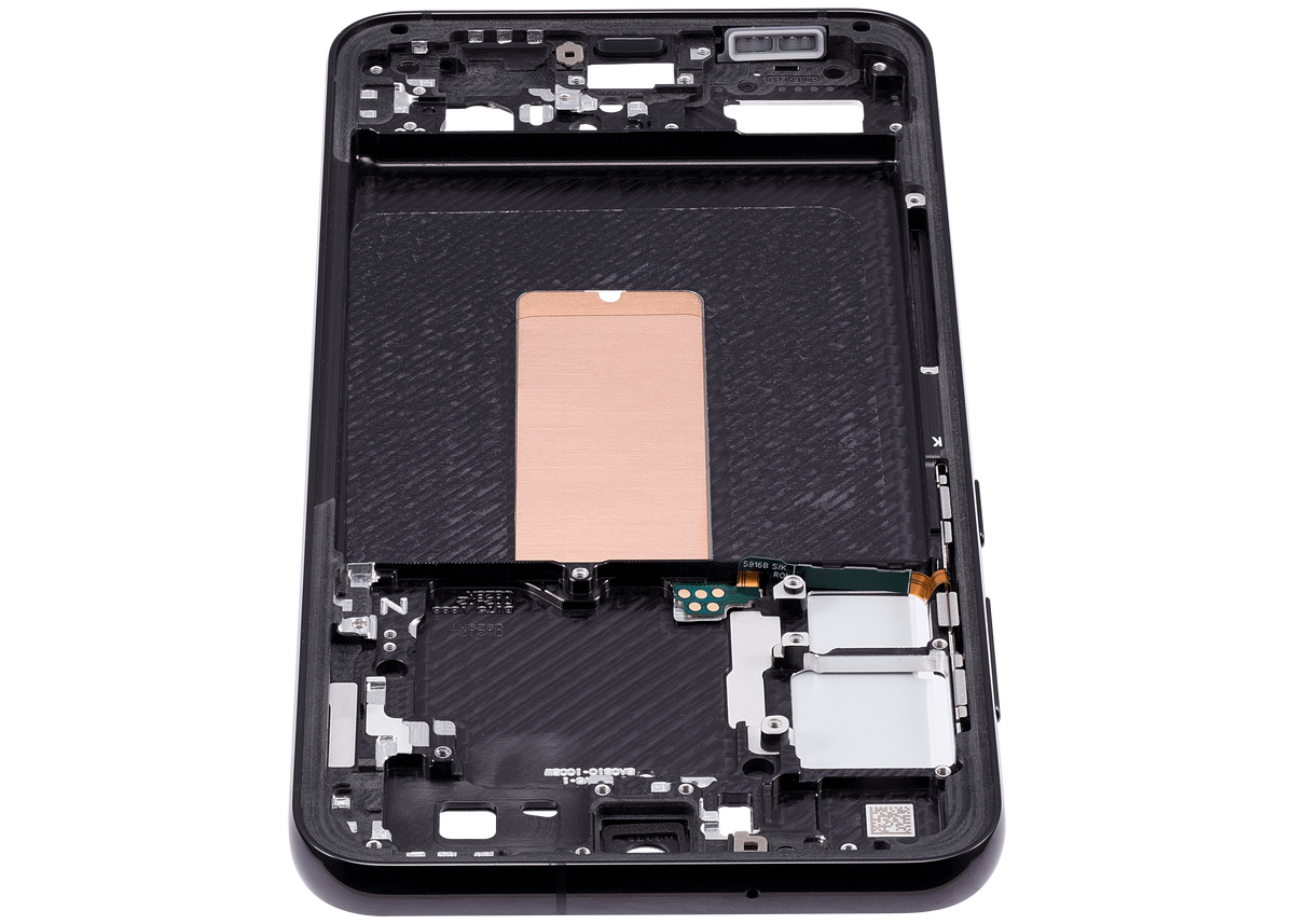 Samsung Galaxy S23 Plus frame – Phantom Black detail