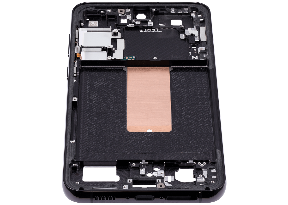 Samsung Galaxy S23 Plus frame – Phantom Black detail