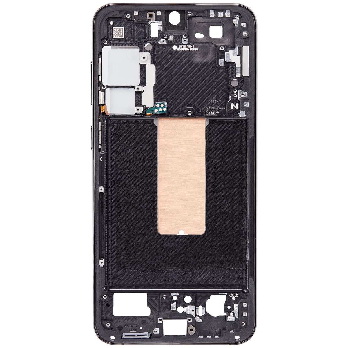 Samsung Galaxy S23 Plus frame – Phantom Black detail