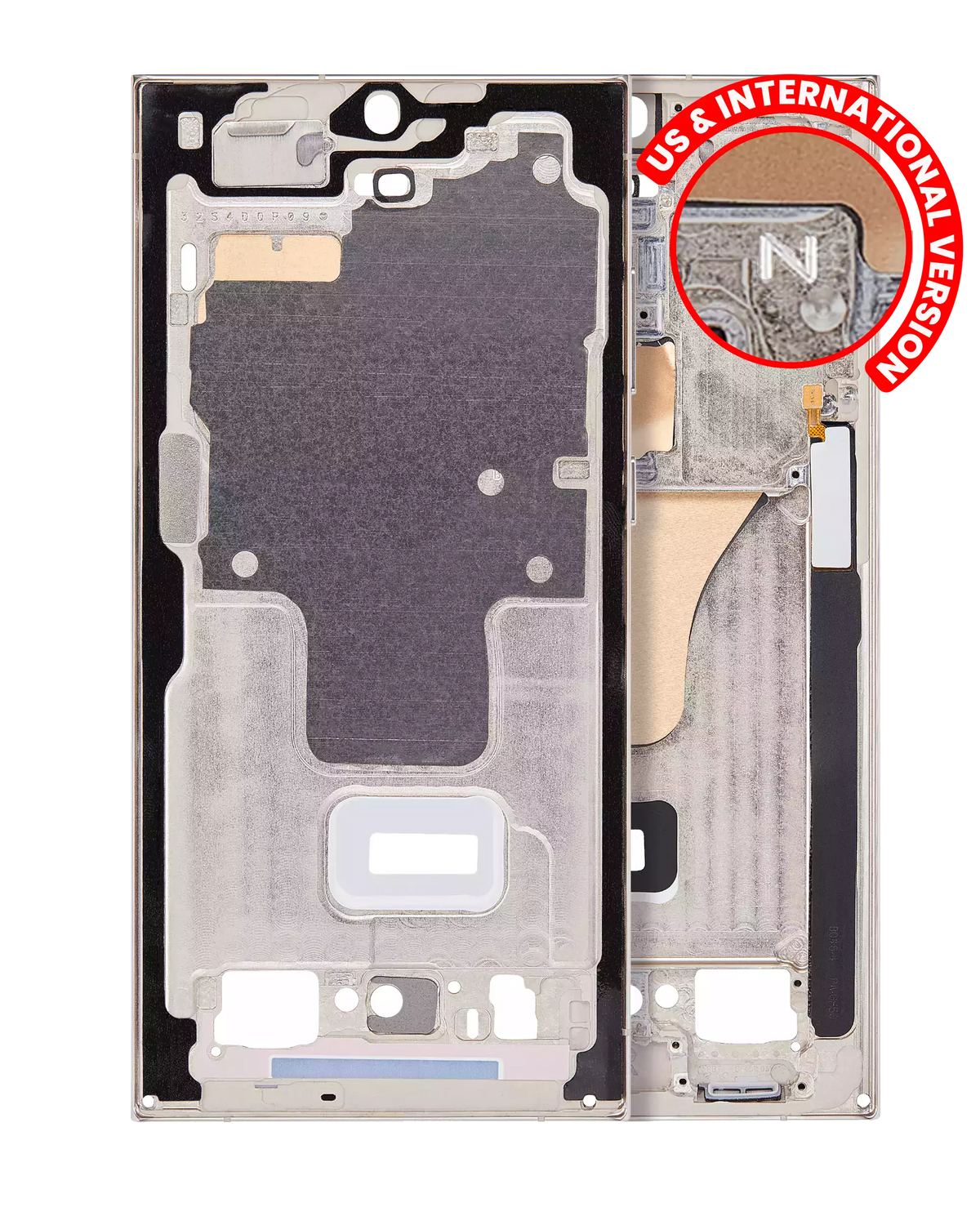 Samsung Galaxy S23 Ultra 5G Mid-Frame Housing (US & International Version) Cream