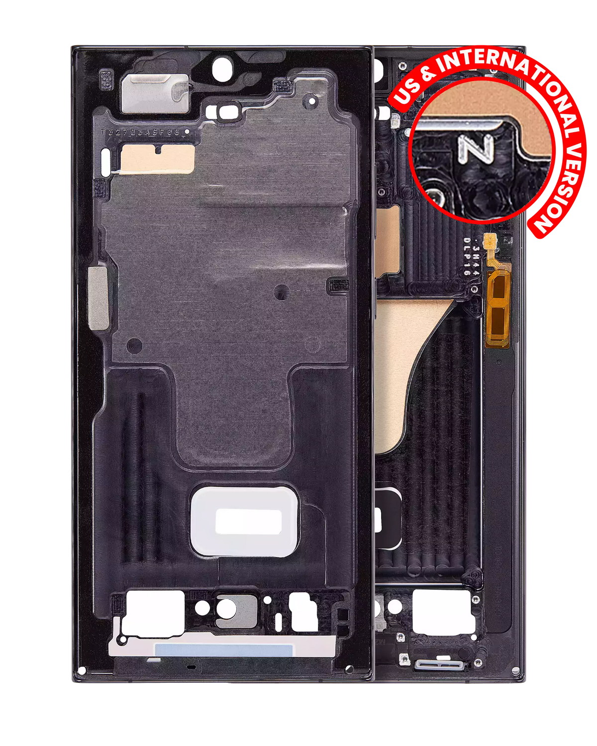 Samsung Galaxy S23 Ultra 5G Mid-Frame Housing (US & International Version) Graphite