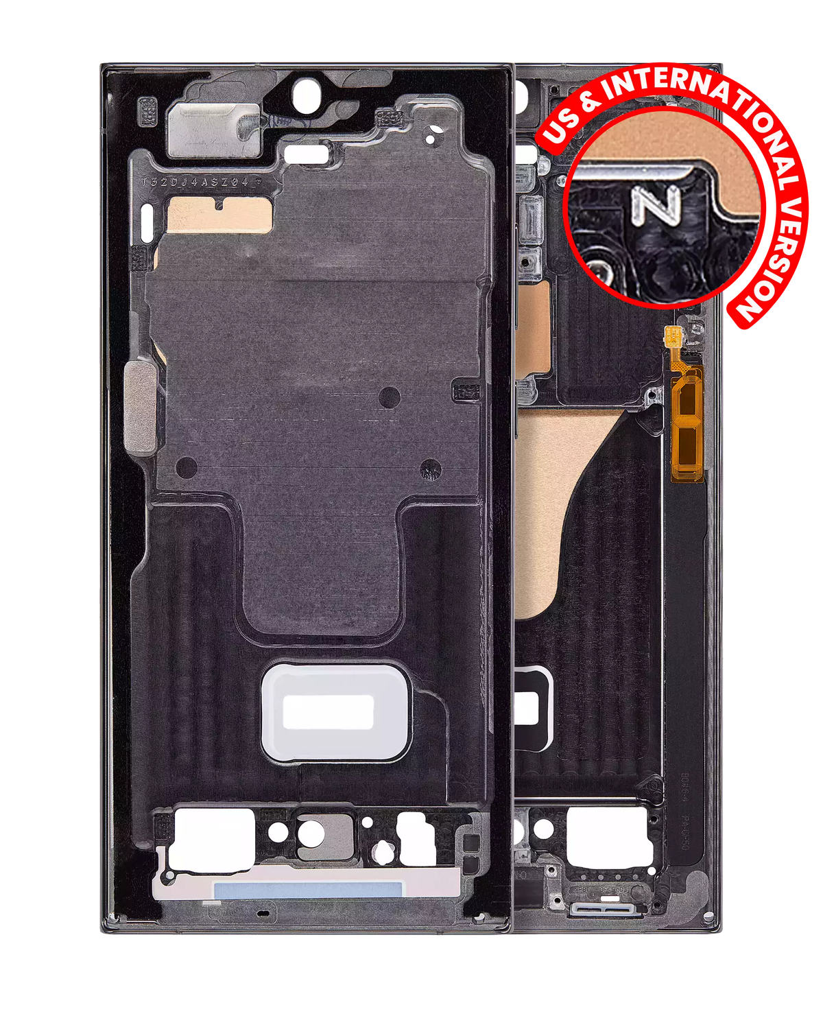 Samsung Galaxy S23 Ultra 5G Mid-Frame Housing (US & International Version) Green