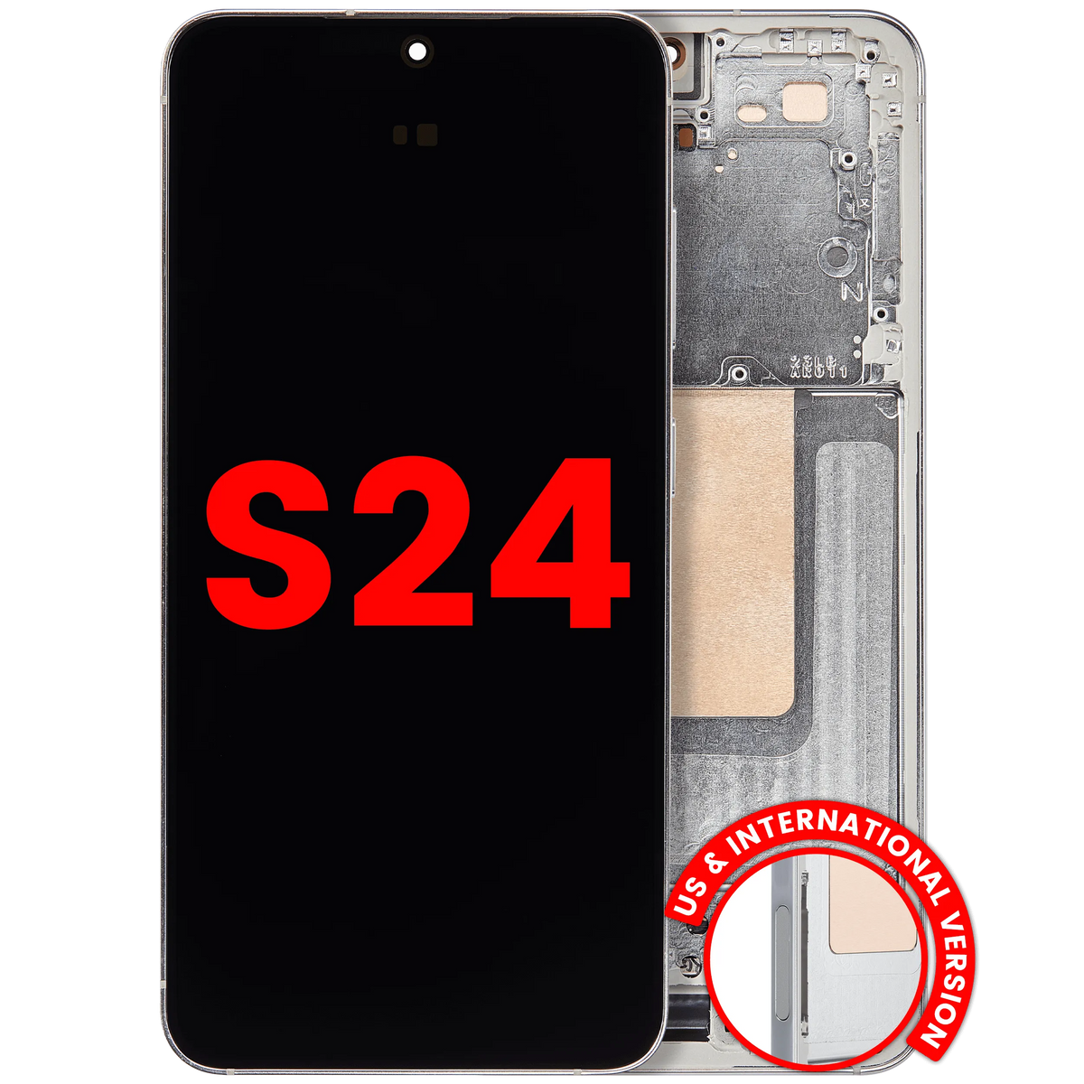 Samsung Galaxy S24 Aftermarket 120Hz OLED with frame — Jade Green