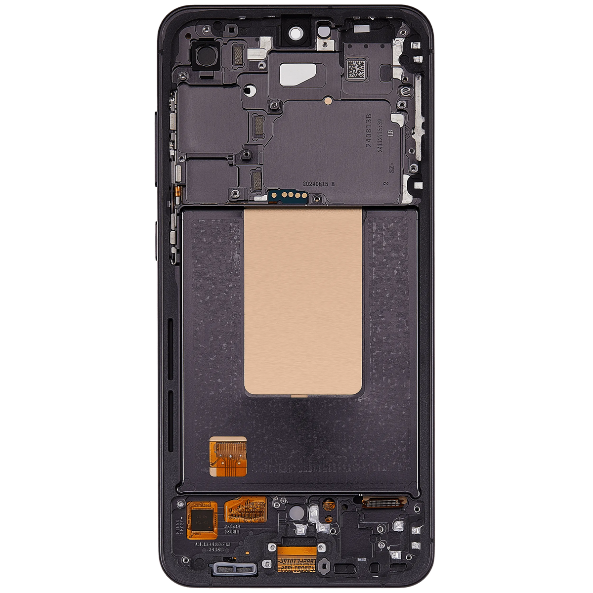 Samsung Galaxy S24 FE 6.62-inch Aftermarket OLED with frame — Graphite detail 3