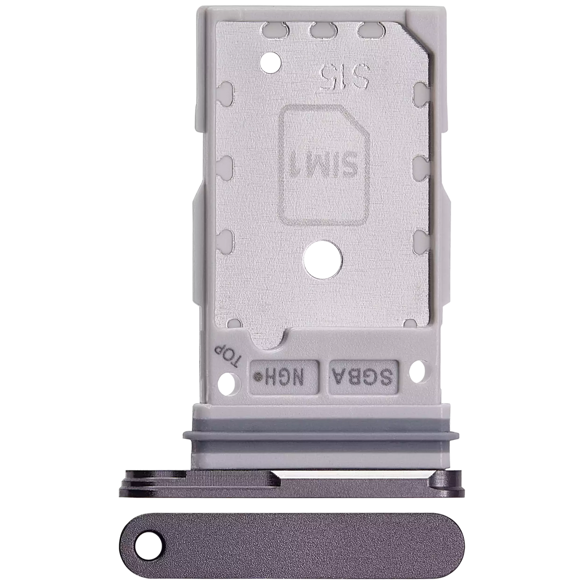 Samsung Galaxy S24 FE Dual SIM Card Tray (Premium) - Graphite