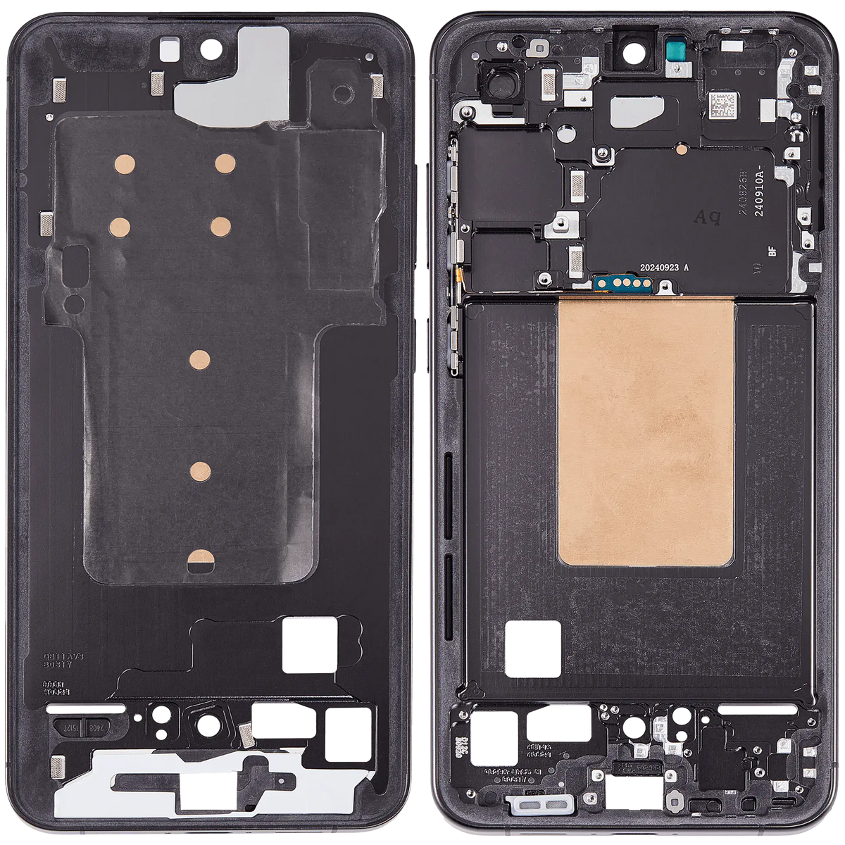 Samsung Galaxy S24 FE Mid-Frame Housing (US & International Version) - Graphite detail 1