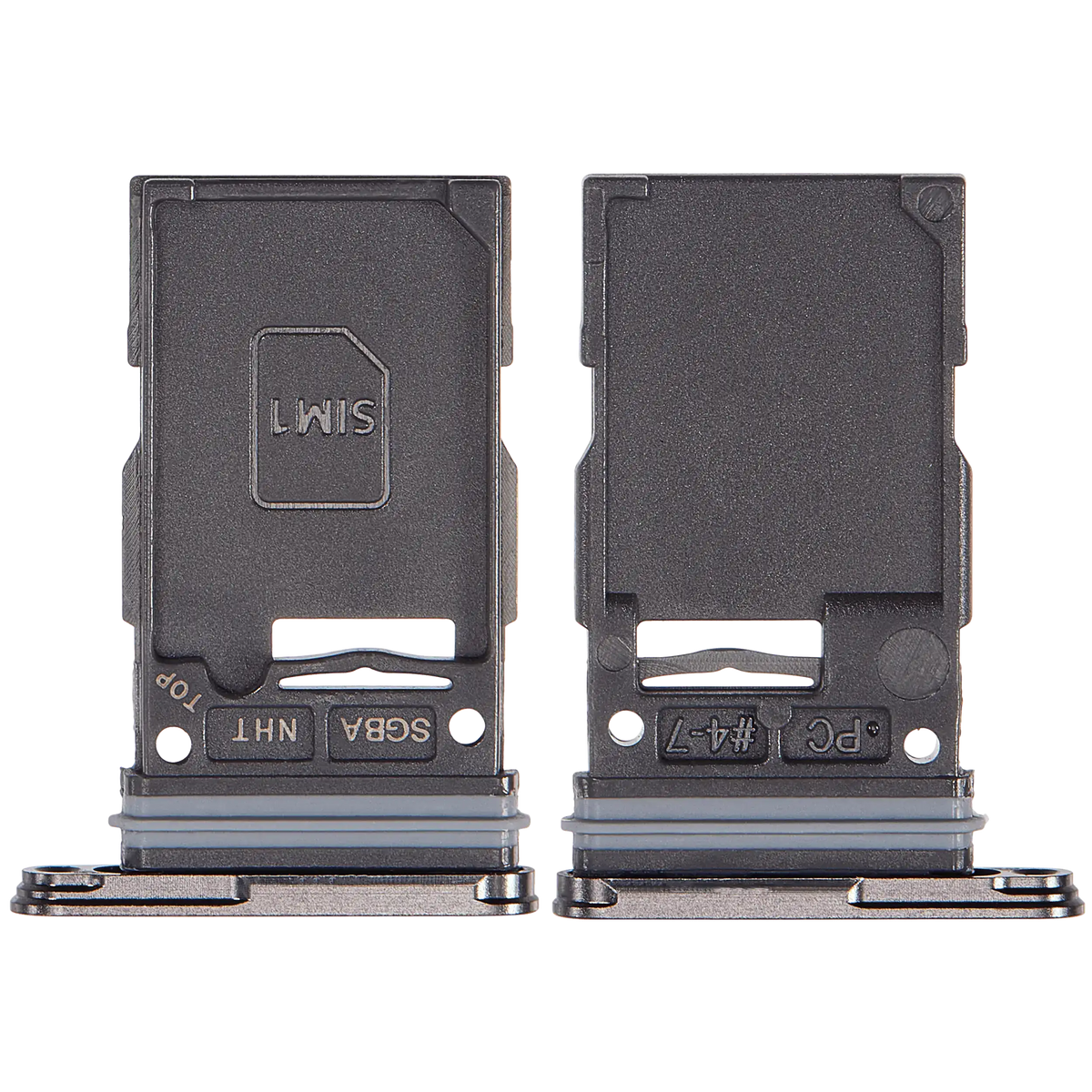 Samsung Galaxy S24 FE Single SIM Card Tray (Premium) - Graphite detail 1