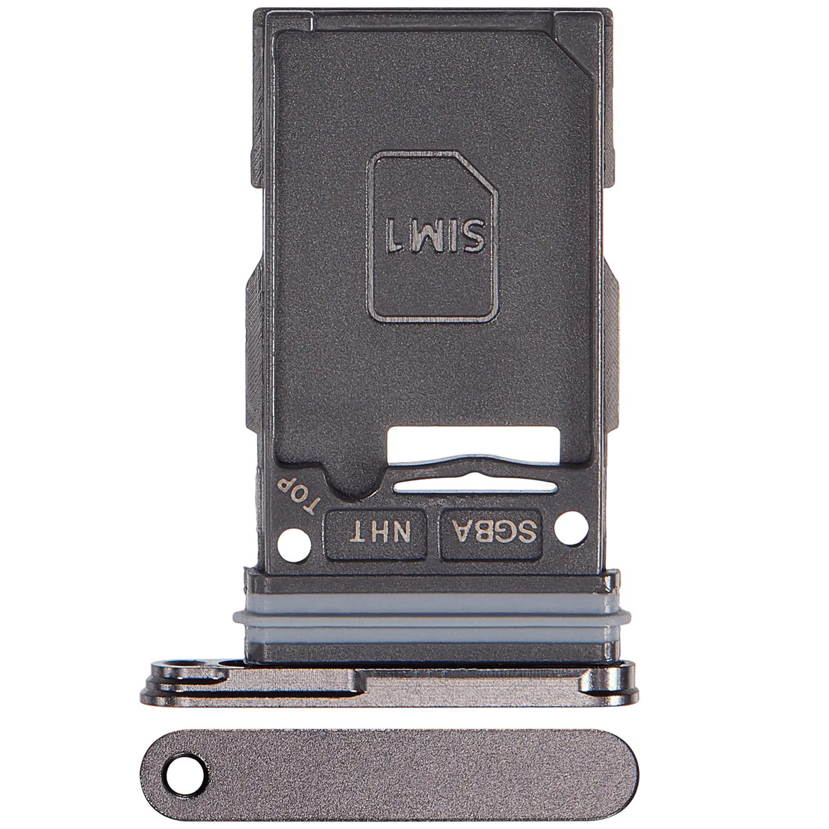 Samsung Galaxy S24 FE Single SIM Card Tray (Premium) - Graphite