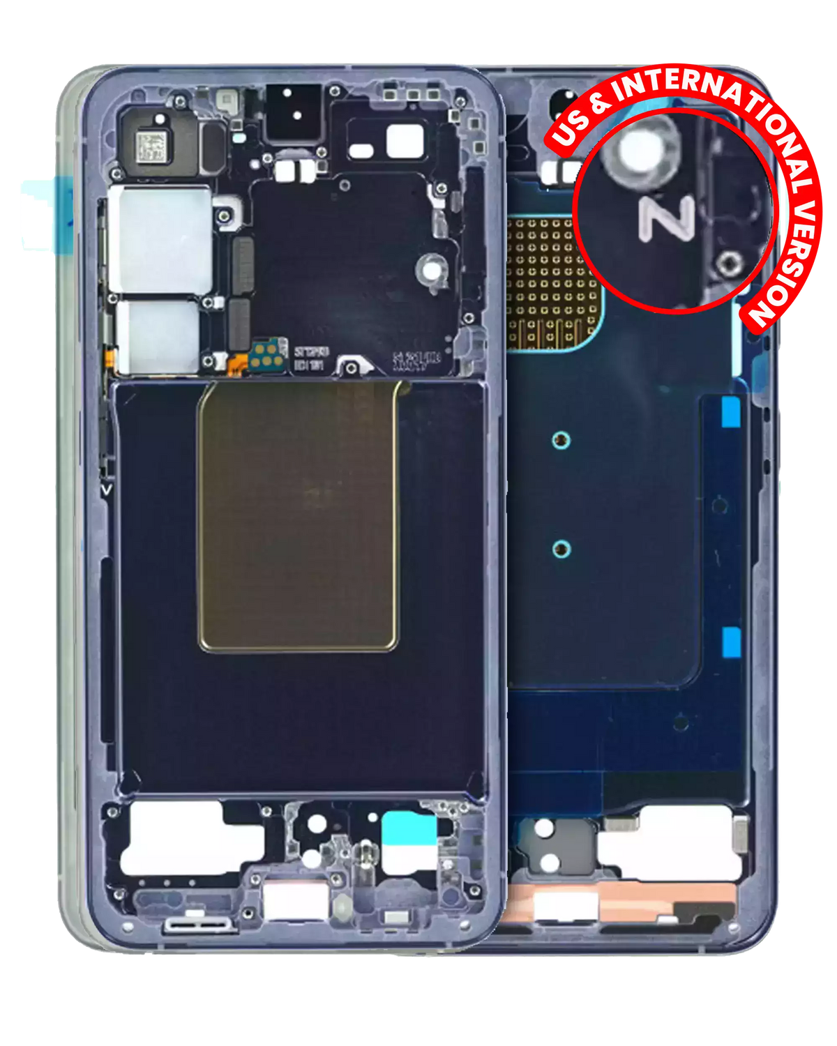 Samsung Galaxy S24 5G Mid-Frame Housing (US & International Version) Cobalt Violet