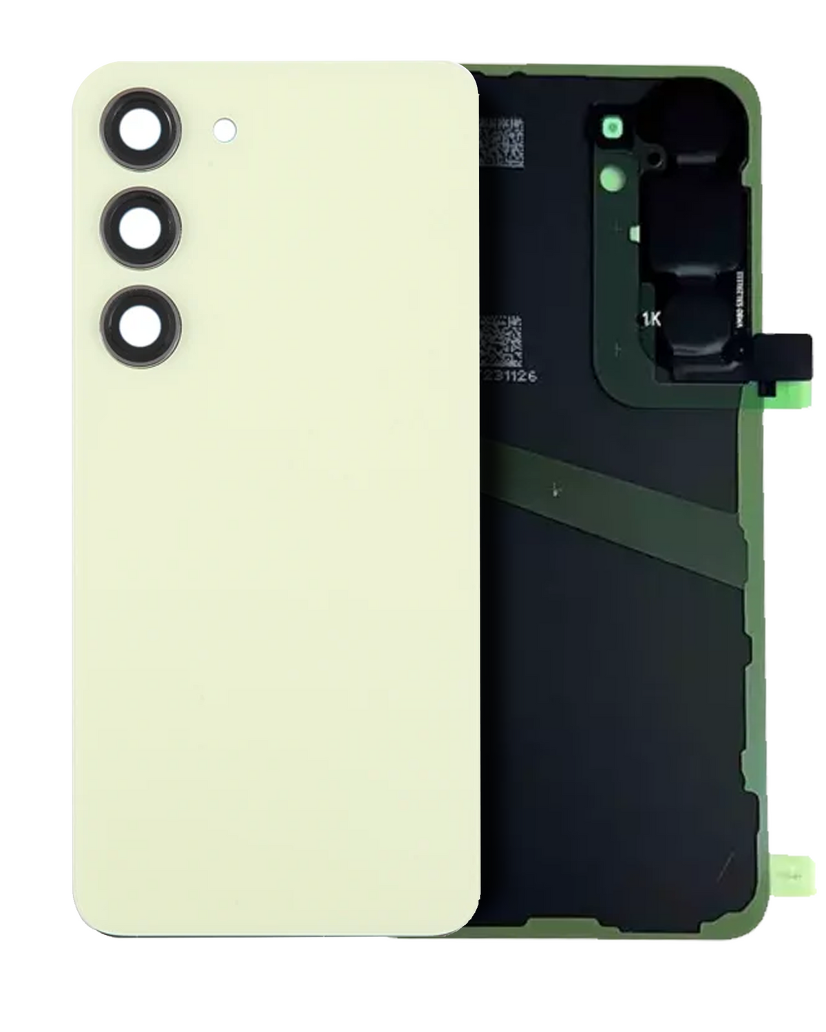 Samsung Galaxy S24 5G Back Cover Glass With Camera Lens (OEM, With Logo) Amber Yellow
